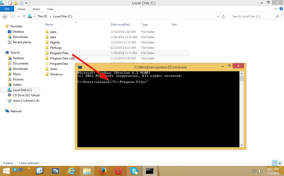 Copy Directory Command Line Windows 10