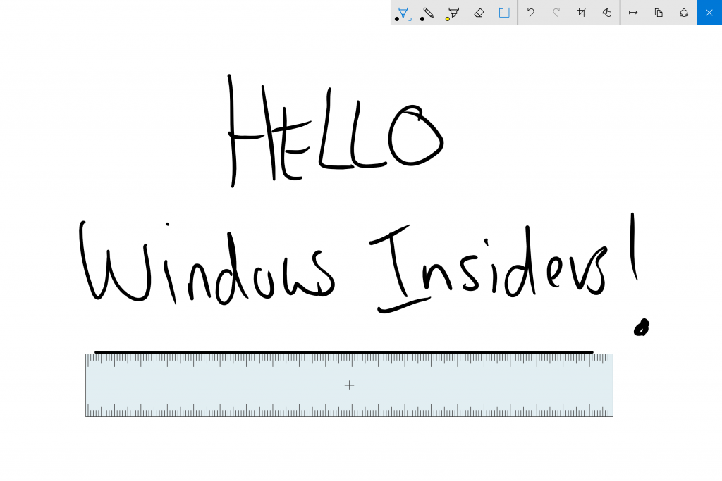 Sketchpad in Windows Ink Workspace