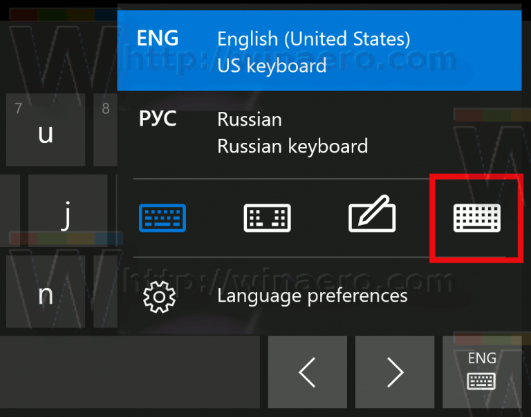 Enable Standard Layout In Touch Keyboard In Windows