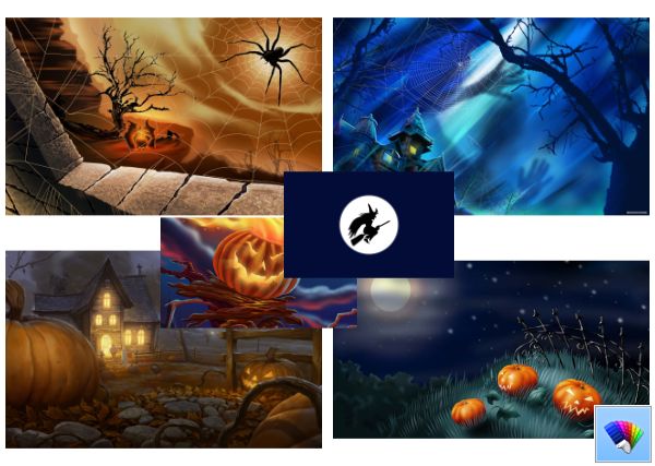 Halloween theme for Windows 8