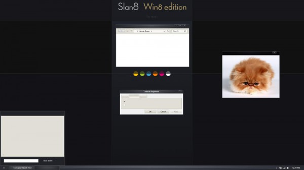 slan8 visual style for windows 8