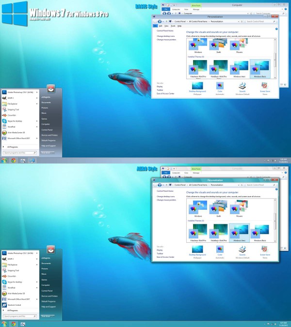 windows 7 vs for windows 8