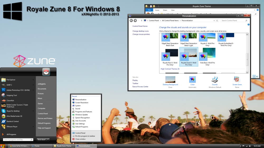 windows 8 zune software download