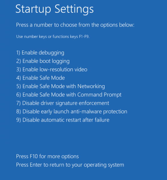 Open Advanced Startup Options Automatically In Windows 10 4558