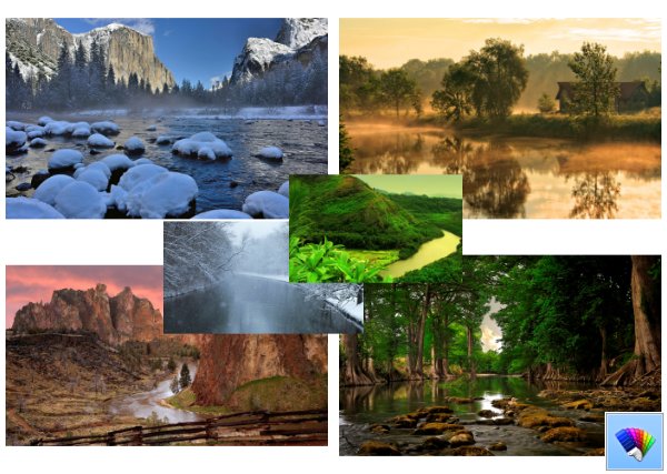 Quiet Rivers Theme for Windows 8