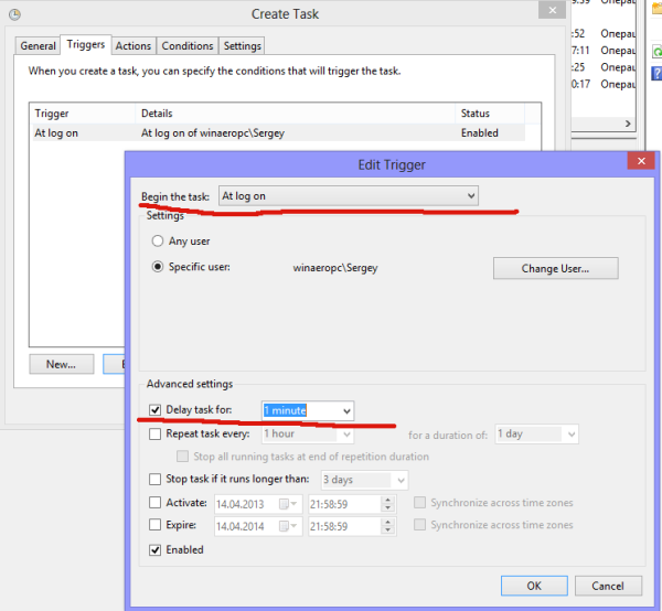 task scheduler queue