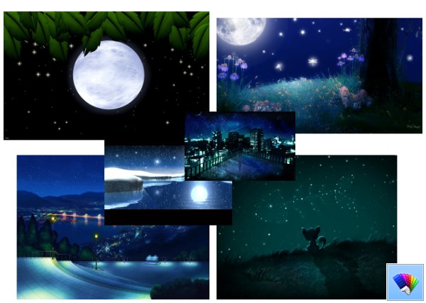 Starry Nights theme for Windows 8
