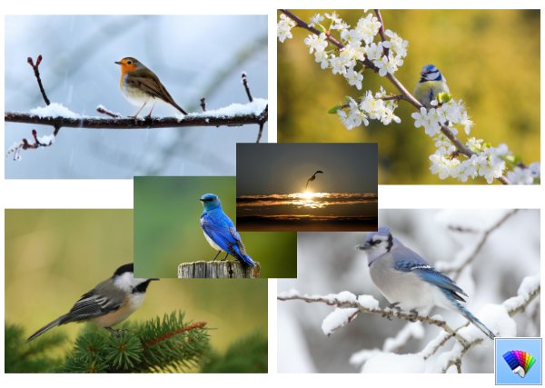 Feathered Friends theme for Windows 8