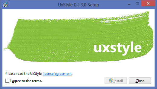 UxStyle 0.2.3.0 Setup