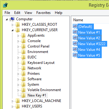 Discover hidden secret bug in Registry Editor of Windows