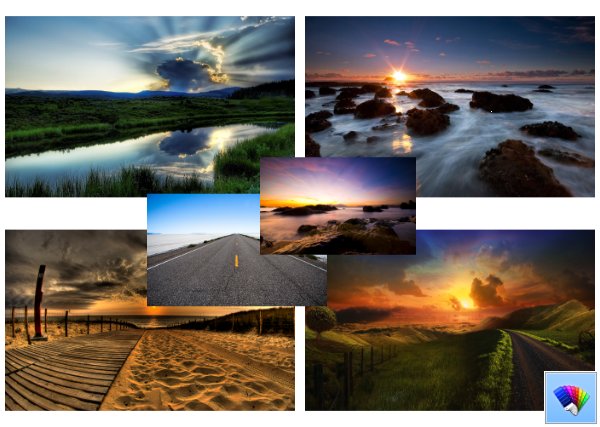 Sunsets theme for Windows 10, Windows 8 and Windows 7