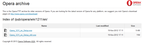 Opera Installer