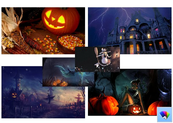 Halloween 2013 theme for Windows 8