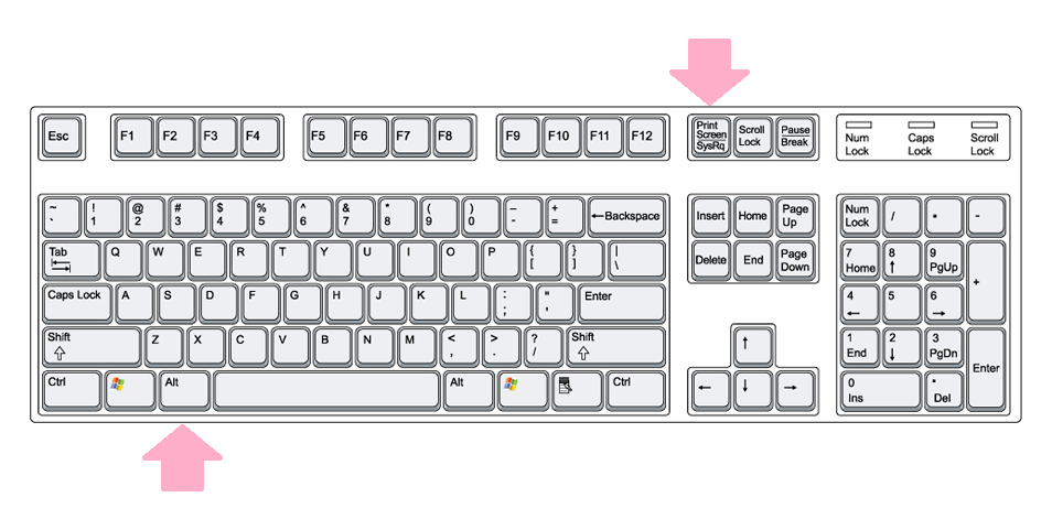 keyboard key for screenshot mac