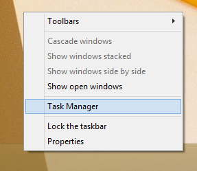 task manager item