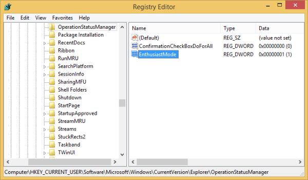 Registry Editor