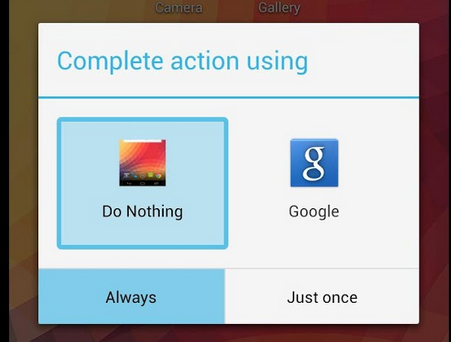 Google Now Swipe Disabler set as default