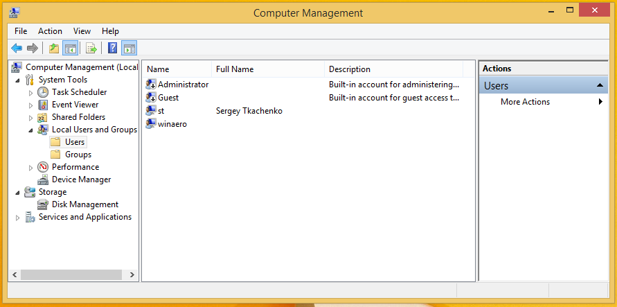how to edit account name in windows 8