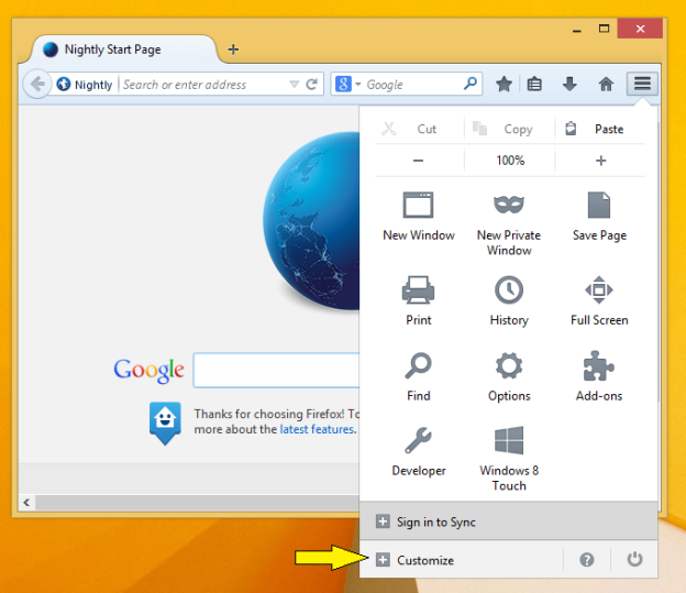 How to enable titlebar in Firefox 28 or above with Australis UI