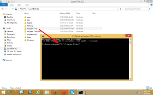 [Tip] Paste a file or folder path to the command prompt quickly