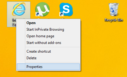 How to add Windows XP-like Internet Explorer icon to Desktop