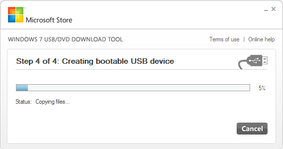 usb dvd tool