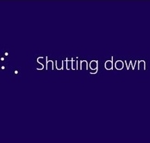 How to change the “Shutting Down” background color in Windows 8