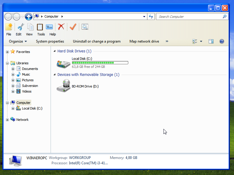 windows 7 explorer classic shell