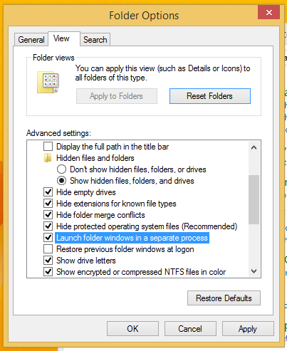 box drive folder appearance windows explorer