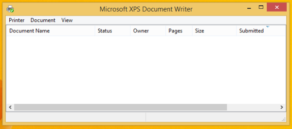 microsoft xps document writer windows 7