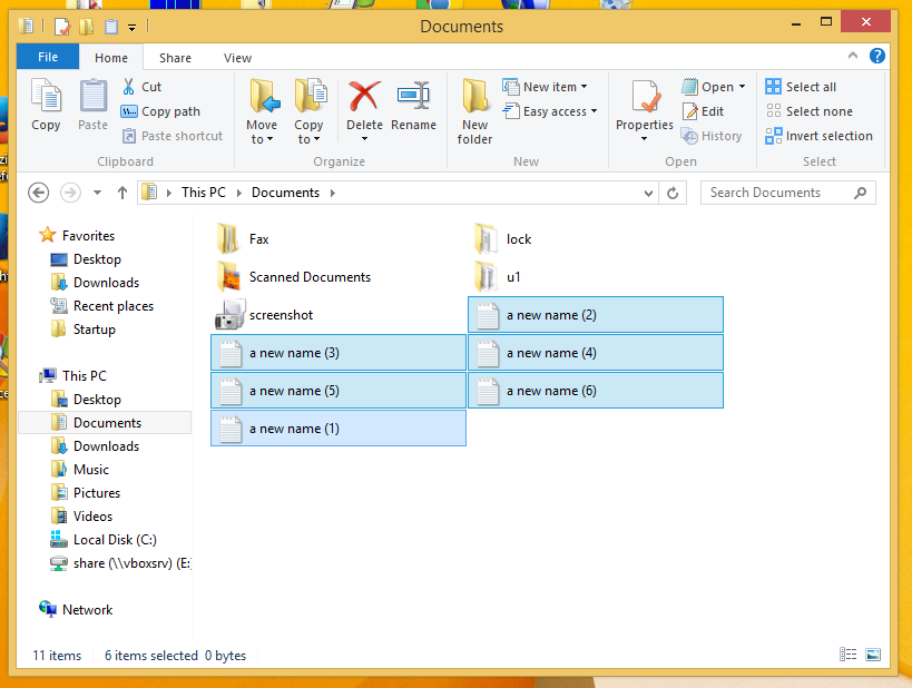 rename multiple files at once windows