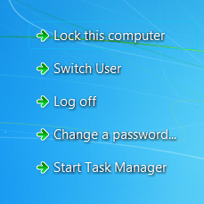 How to disable or change the text shadow on the logon screen in Windows 7