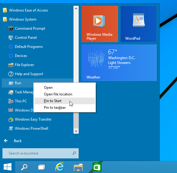 how to run a program at startup windows 10