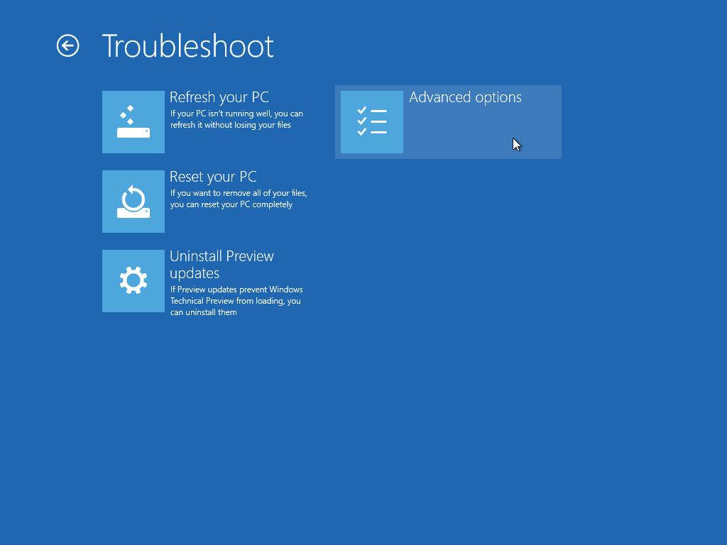 Start Windows 10 in Safe mode