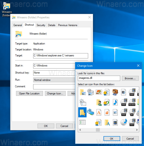 Folder Shortcut Icon 