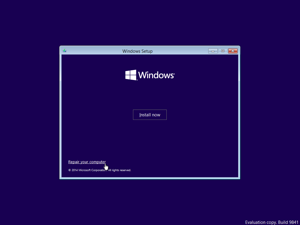 reinstalling windows 10