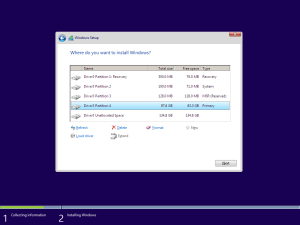 Install Windows 10 using UEFI (Unified Extensible Firmware Interface)