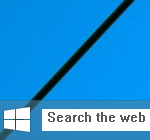 Enable hidden secret Search box in Windows 10 build 9879