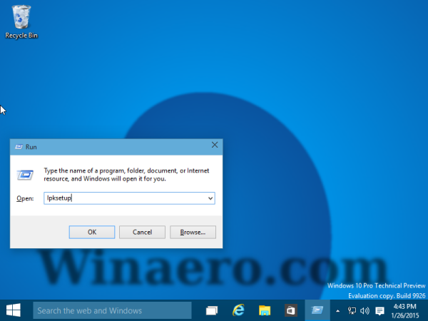 lpksetup для Windows 10