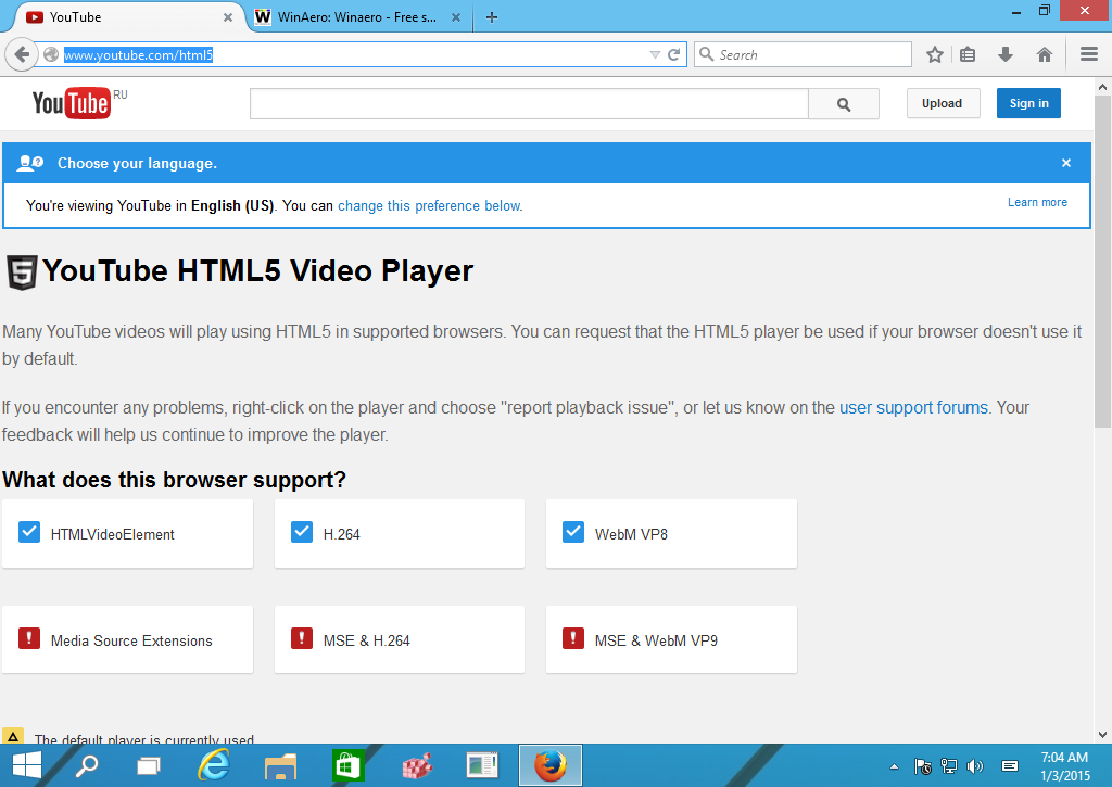 Use Youtube Without Flash Installed In Firefox