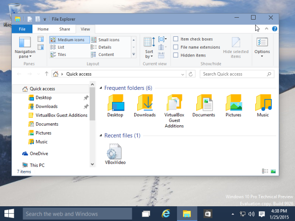 открыть проводник файлов Windows 10