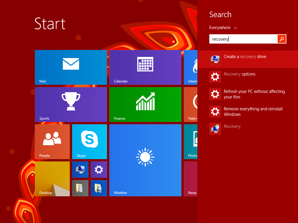 Recovery 8. 1. Восстановление windows 8. 1. Установка виндовс 8.