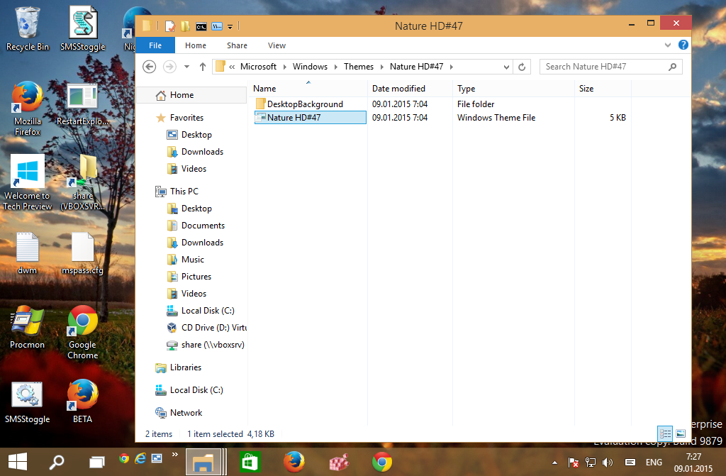 Install Desktop Theme For All Users In Windows 10 Windows 8 And Windows 7