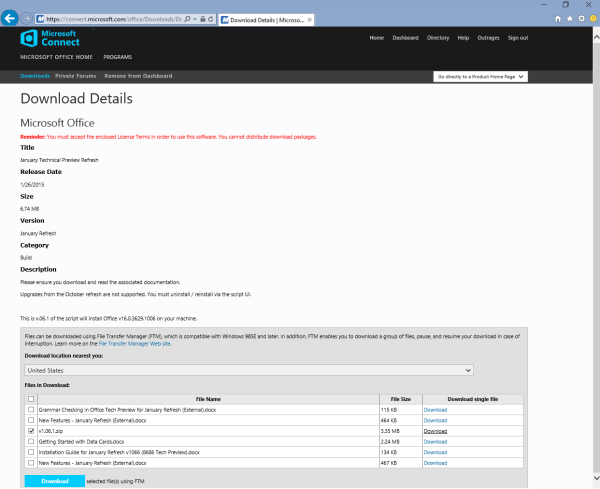 Office 16 Deployment Tool