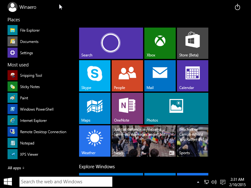 What Is Windows 10 Tablet Mode?