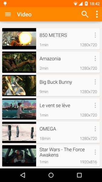 vlc android screenshot