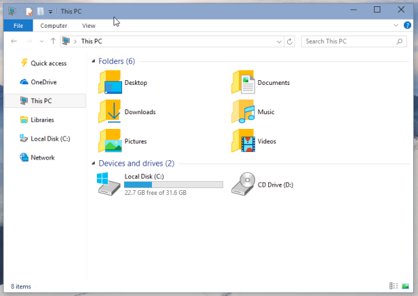 Windows 10 drive letters after labels