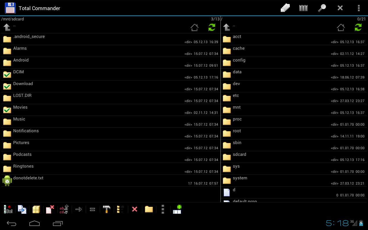 total commander for android