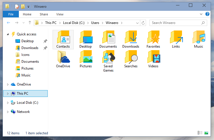 my documents icon windows 8