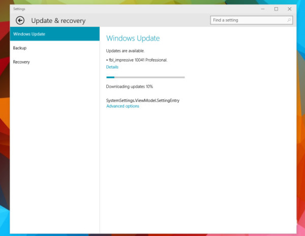 Windows 10 сборка 10041